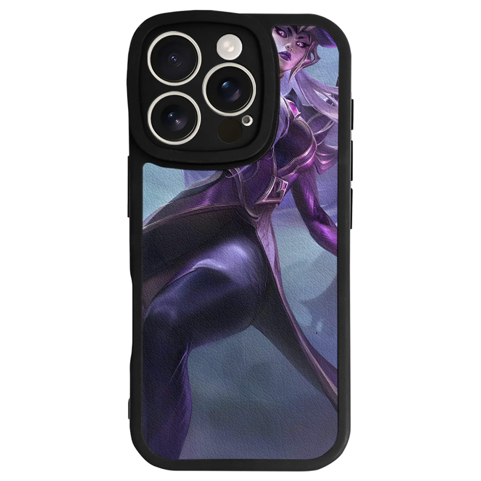 リーグ・オブ・レジェンド League of Legends LOL 【iPhone 16シリーズ対応】シリコンスマホケース（レザー調） 材質：シリコン